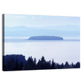 Dalarna Mist with Lighthouse Wall Art