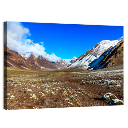 Mount Aconcagua Valley View Wall Art