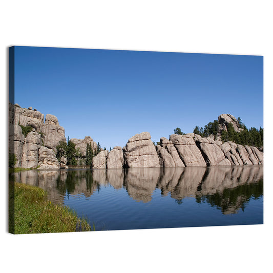 Sylvan Lake Reflection Wall Art