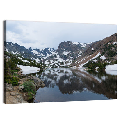Lake Isabelle Reflection Wall Art