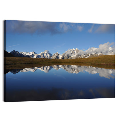 Svaneti Lake Reflection Wall Art