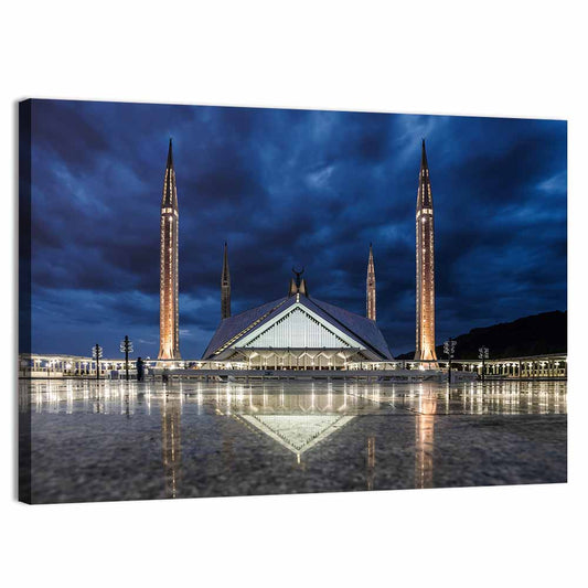 Faisal Mosque Islamabad Wall Art