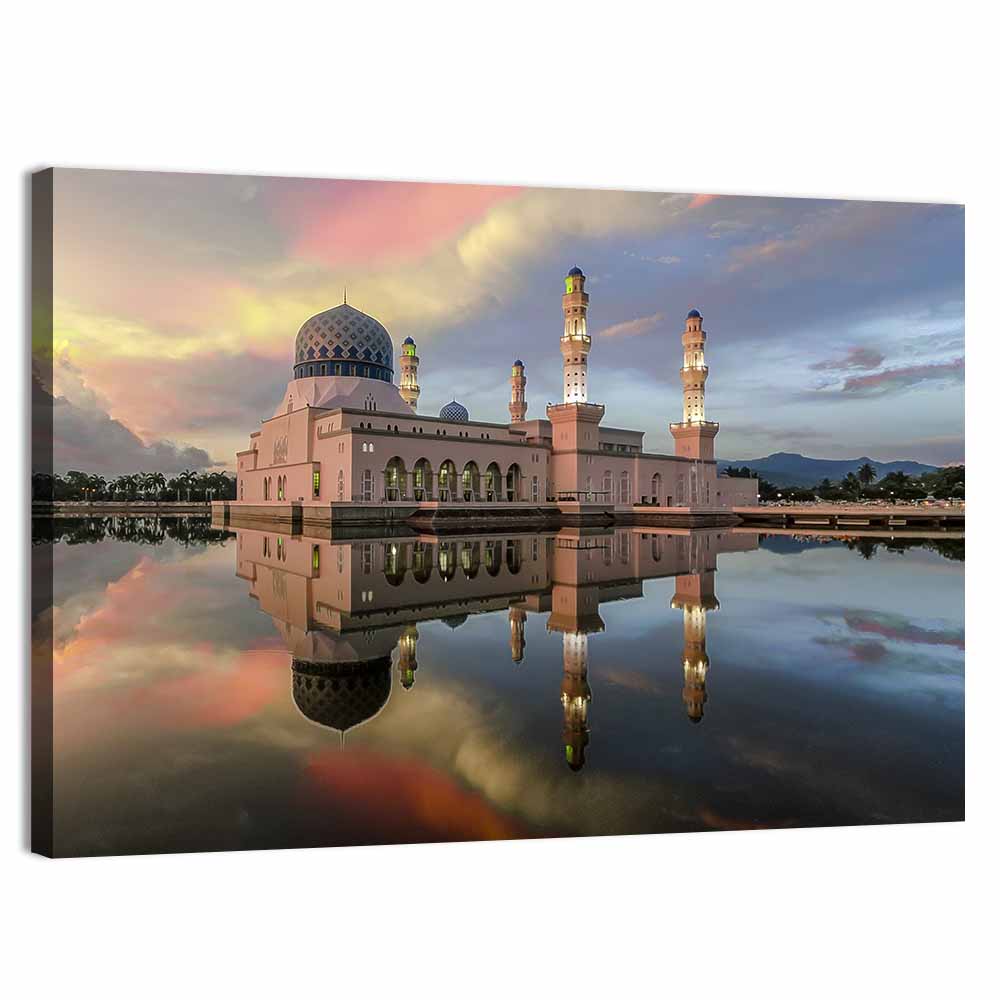 Kota Kinabalu Floating Mosque Wall Art