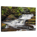 Cascading Autumn Waterfall Wall Art