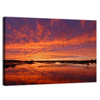 Louisiana Wetland Sunset Wall Art