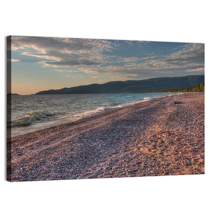Lake Superior Pebble Beach Wall Art
