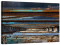 Weathered Dock Perspective Wall Art