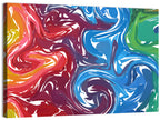 Marbled Color Flow Abstract Wall Art