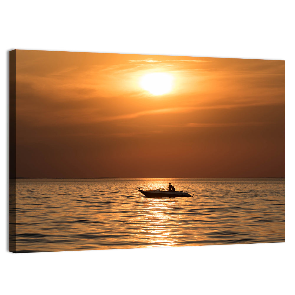Mille Lacs Lake Sunset Wall Art