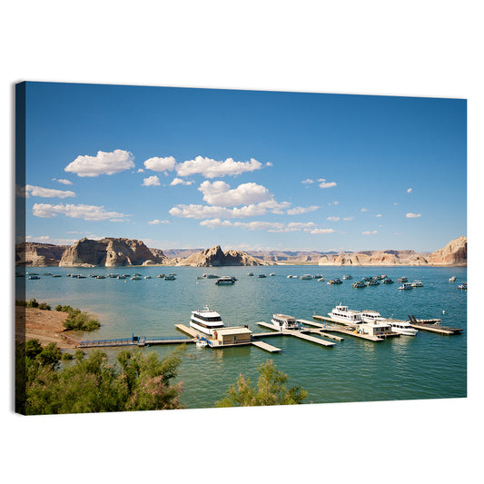 Lake Powell Marina, Page Arizona Wall Art