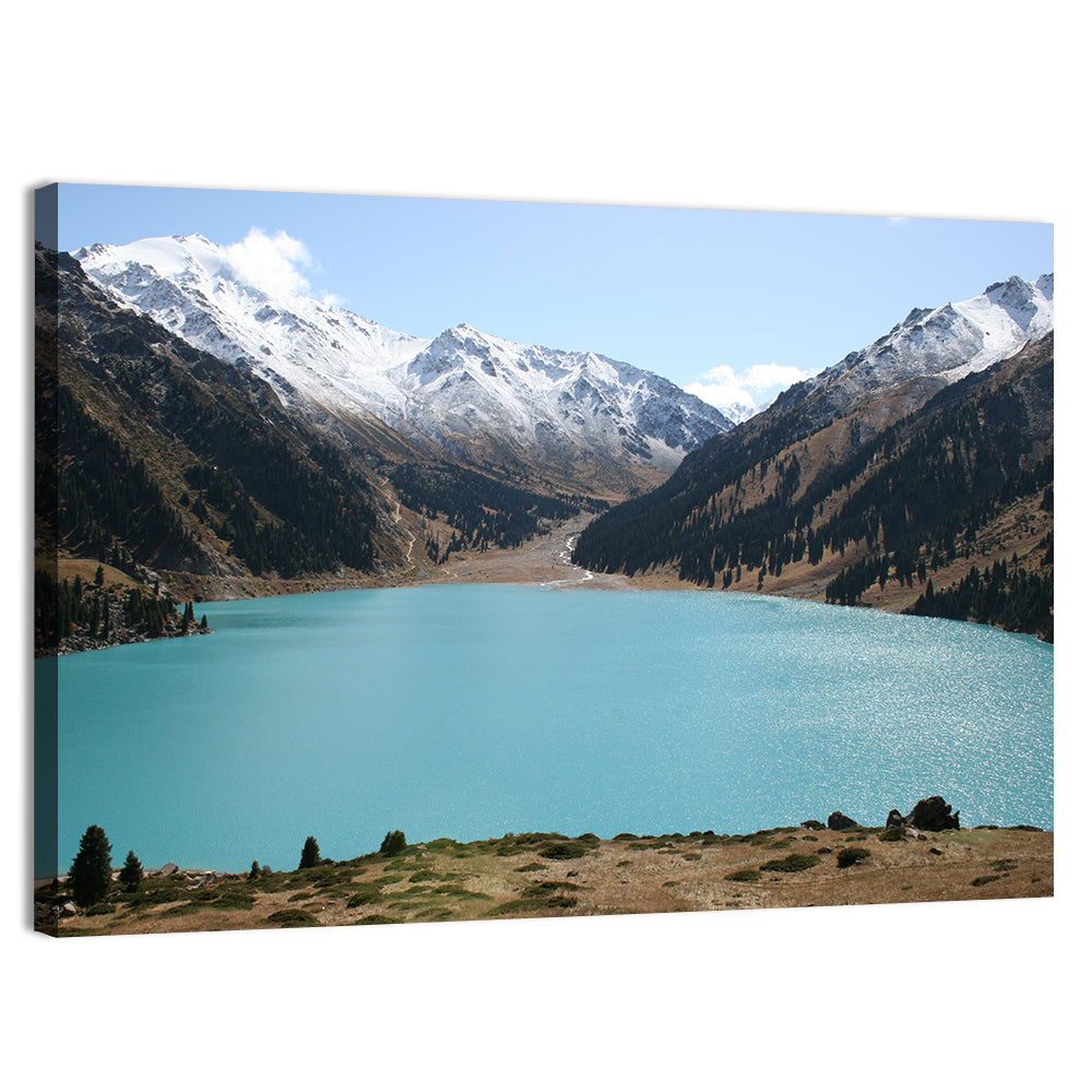 Big Almaty Lake Wall Art