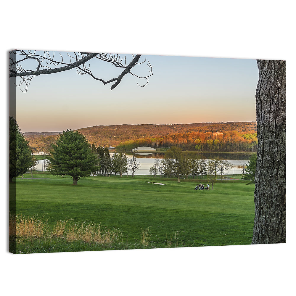 Roscoe Conkling Park Golden Hour Wall Art