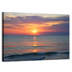 Lake Michigan Sunset Reflection Wall Art