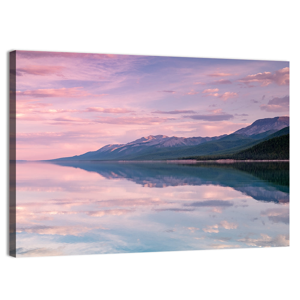 Lake Khovsgol Reflection Wall Art