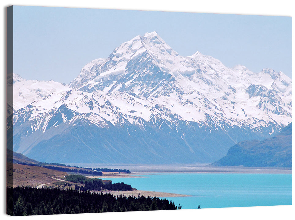 Lake Pukaki and Aoraki Mount Cook Wall Art