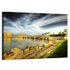 Sidon Sea Castle Wall Art