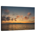 Lake Leman Golden Sunset Wall Art