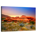 Red Rock Canyon Sunset Wall Art
