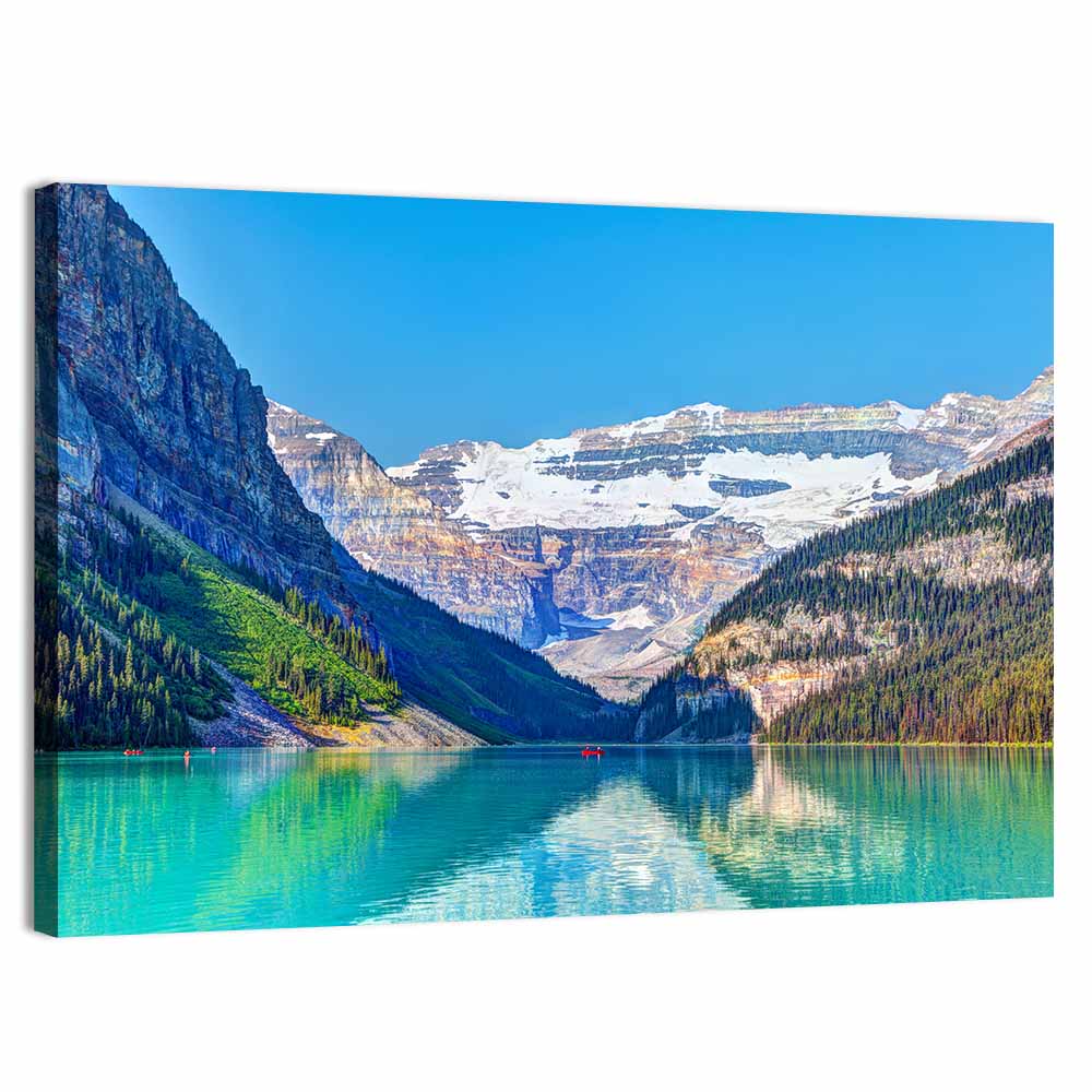Lake Louise Reflection with Mount Victoria Wall Art