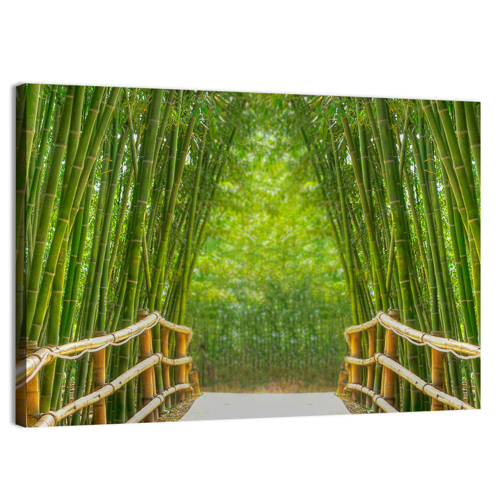 Bamboo Alley Wall Art