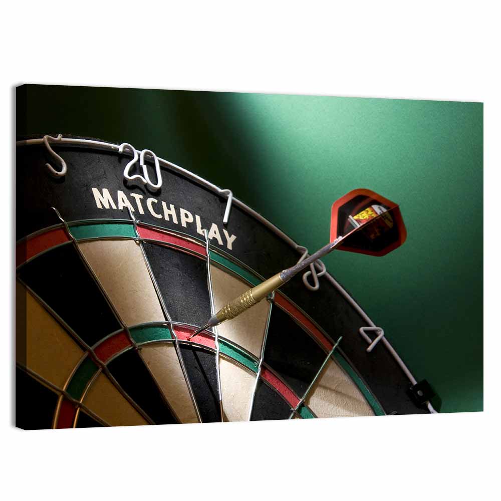 Double Twenty Dart Close-up Wall Art