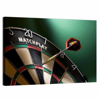 Double Twenty Dart Close-up Wall Art
