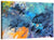 Vivid Icy Bright Abstract Painting Wall Art