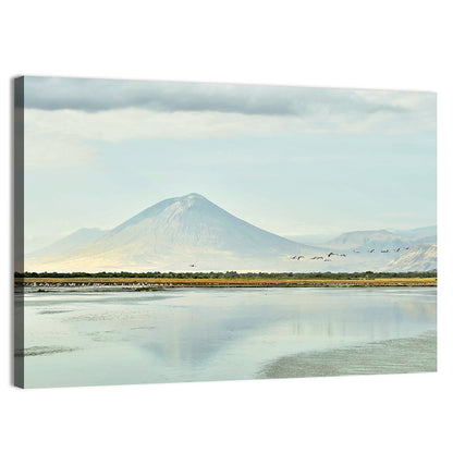Lake Natron Reflection Wall Art