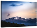 Snow-capped Pikes Peak at Dusk Wall Art