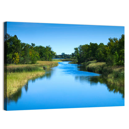 Mississippi River Landscape Wall Art