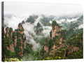 Zhangjiajie Sandstone Pillars Wall Art