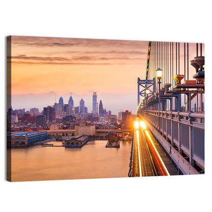 Benjamin Franklin Bridge, Philadelphia Wall Art