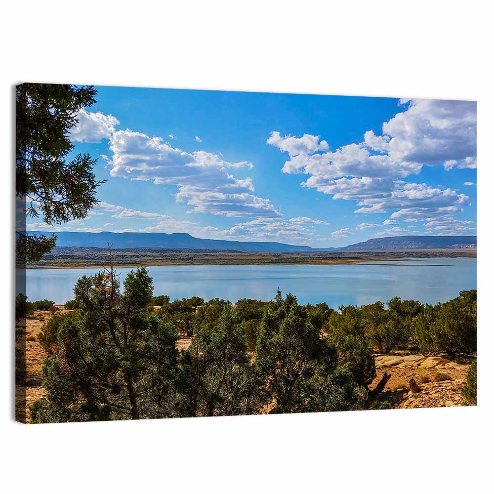 Abiquiu Lake Reflections Wall Art