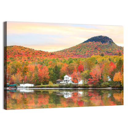 Groton Lakehouse Reflection Wall Art