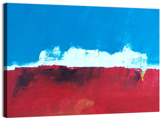 Ocean Horizon Abstract Wall Art