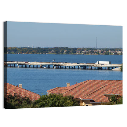 Lake Ray Hubbard Bridge View Wall Art