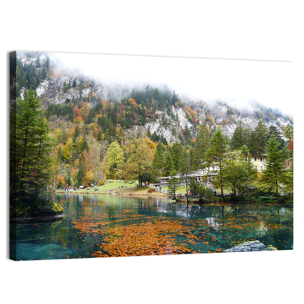Blausee Autumn Lake Wall Art