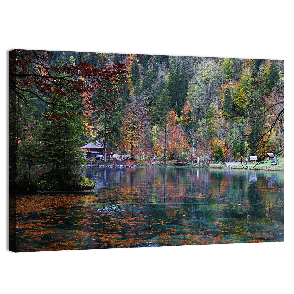 Blausee Lake Reflections Wall Art