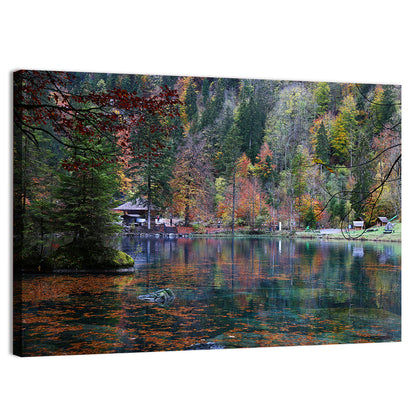 Blausee Lake Reflections Wall Art