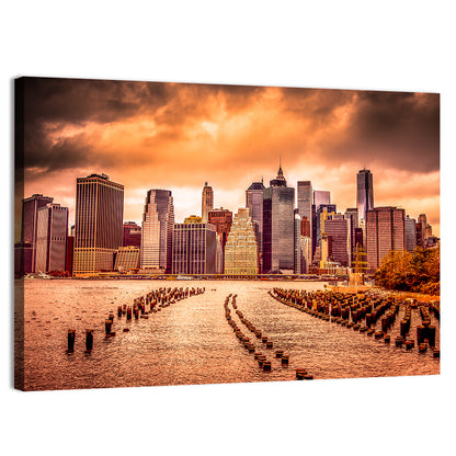 Lower Manhattan Financial District Wall Art