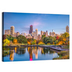 Chicago Skyline at Twilight Wall Art