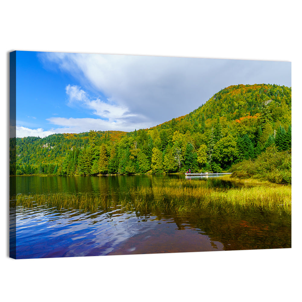 Monroe Lake Wall Art, canvas print, landscape