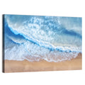 Aerial Turquoise Beach Waves Wall Art