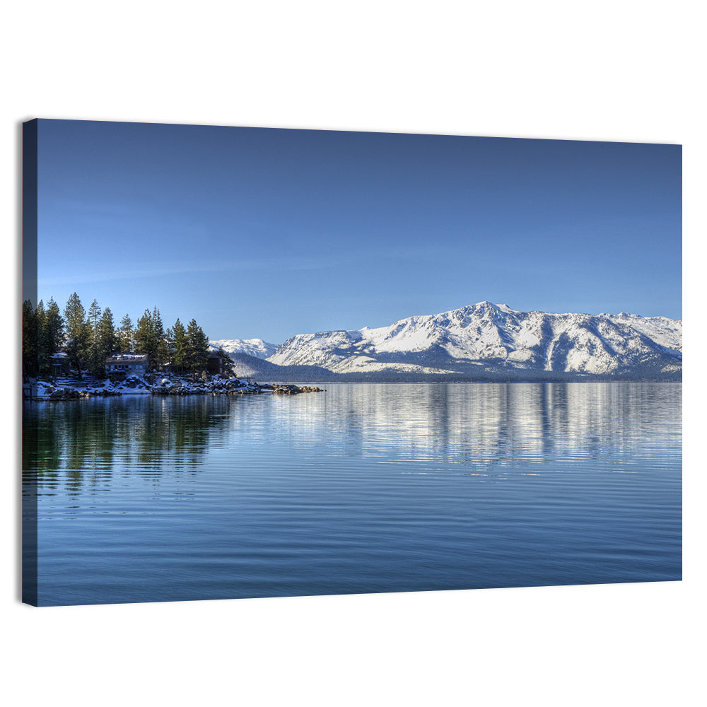 Elk Point Lake Tahoe Reflection Wall Art