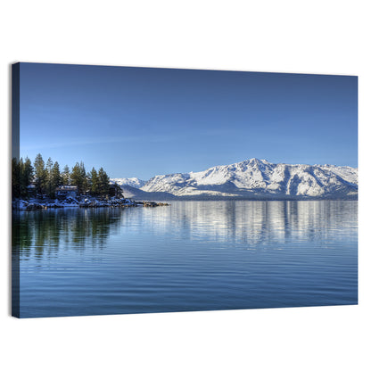 Elk Point Lake Tahoe Reflection Wall Art