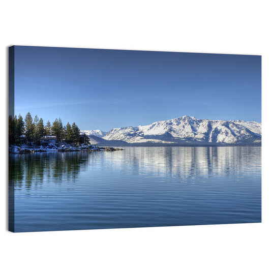Elk Point Lake Tahoe Reflection Wall Art