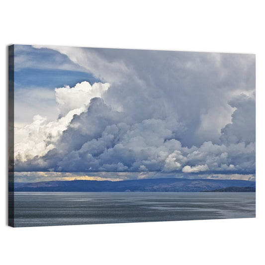 Lake Titicaca Moody Cloudscape Wall Art