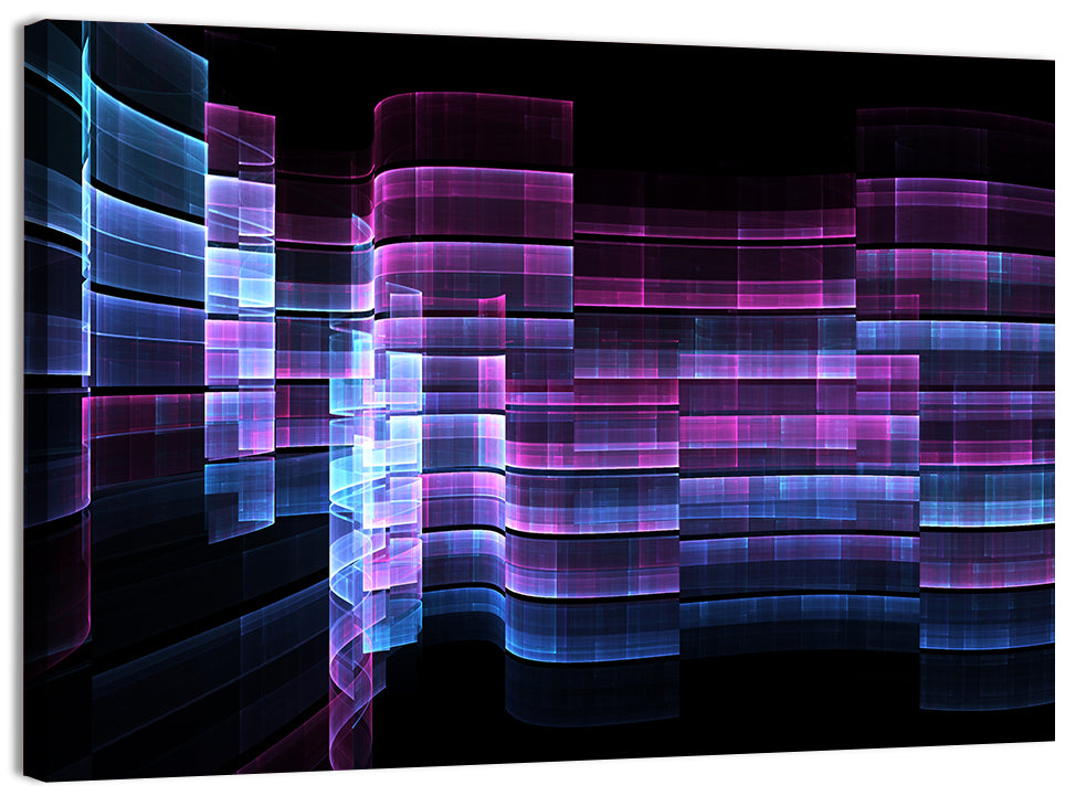 Business Hub Curved Panels Wall Art