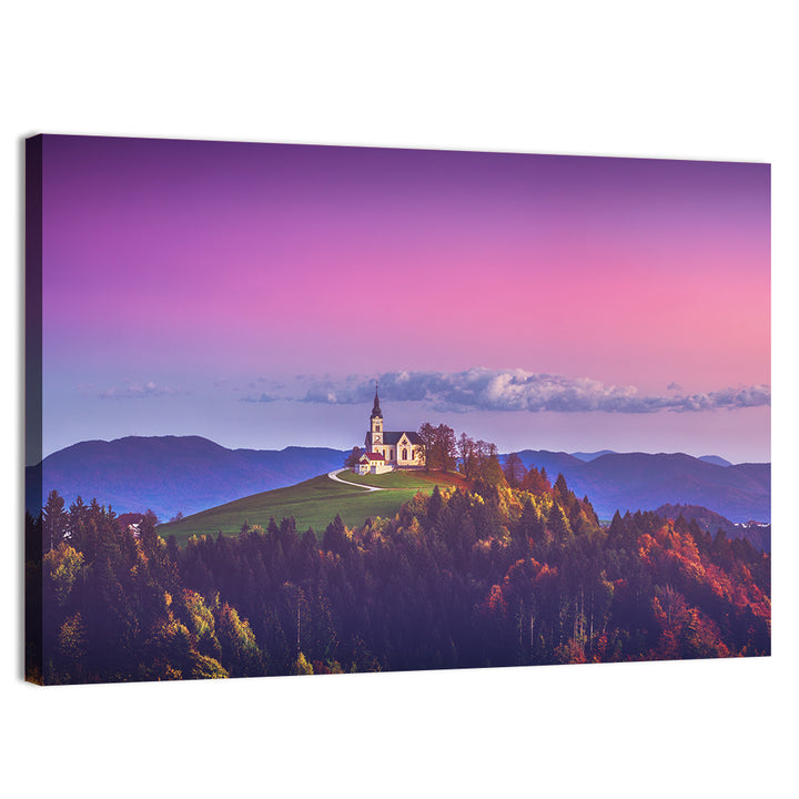 Saint Leonard Hilltop Church Wall Art