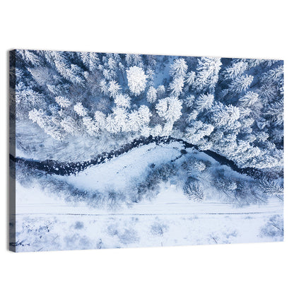 Winding Snowy River Wall Art